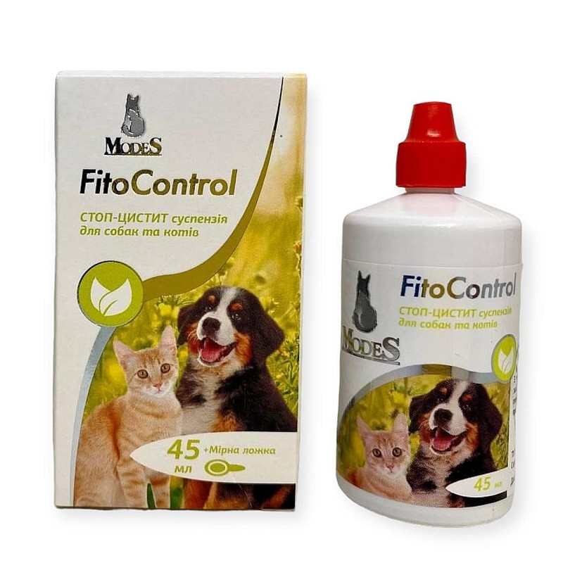 Суспензія Модес Modes Fito Control Стоп-Цистит для собак та котів 45 мл