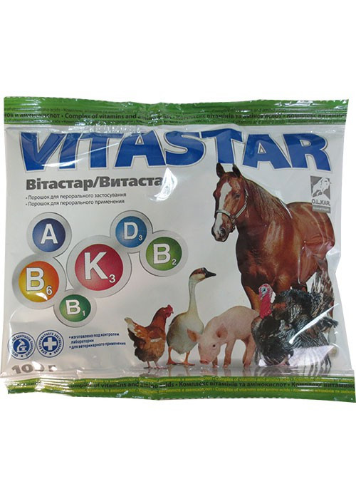 Вітастар Vitastar 100 г аналог Ганаміновіта