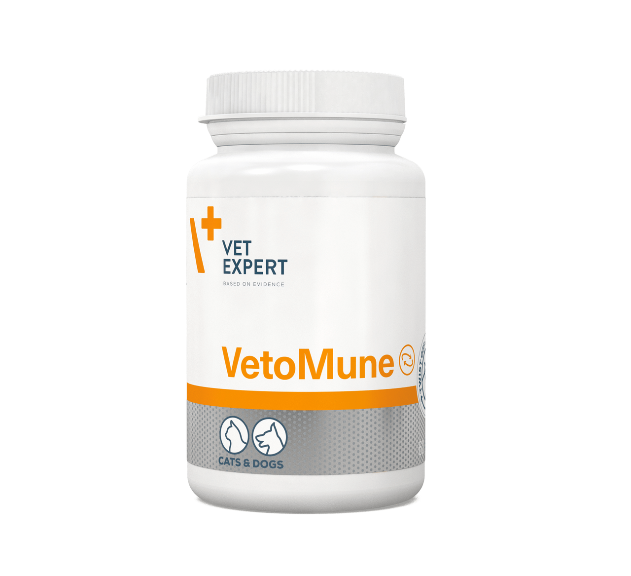 Додатковий корм Vet Expert Vetomune ВетоМун для підтримки імунітету у котів і собак 60 капсул