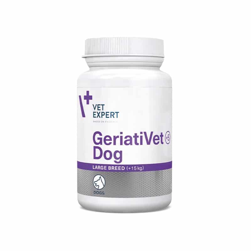 Додатковий корм VetExpert GeriatiVet Dog Large Breed ГеріатіВетДогЛБ для старіючих собак вагою від 15 кг 45 таблеток