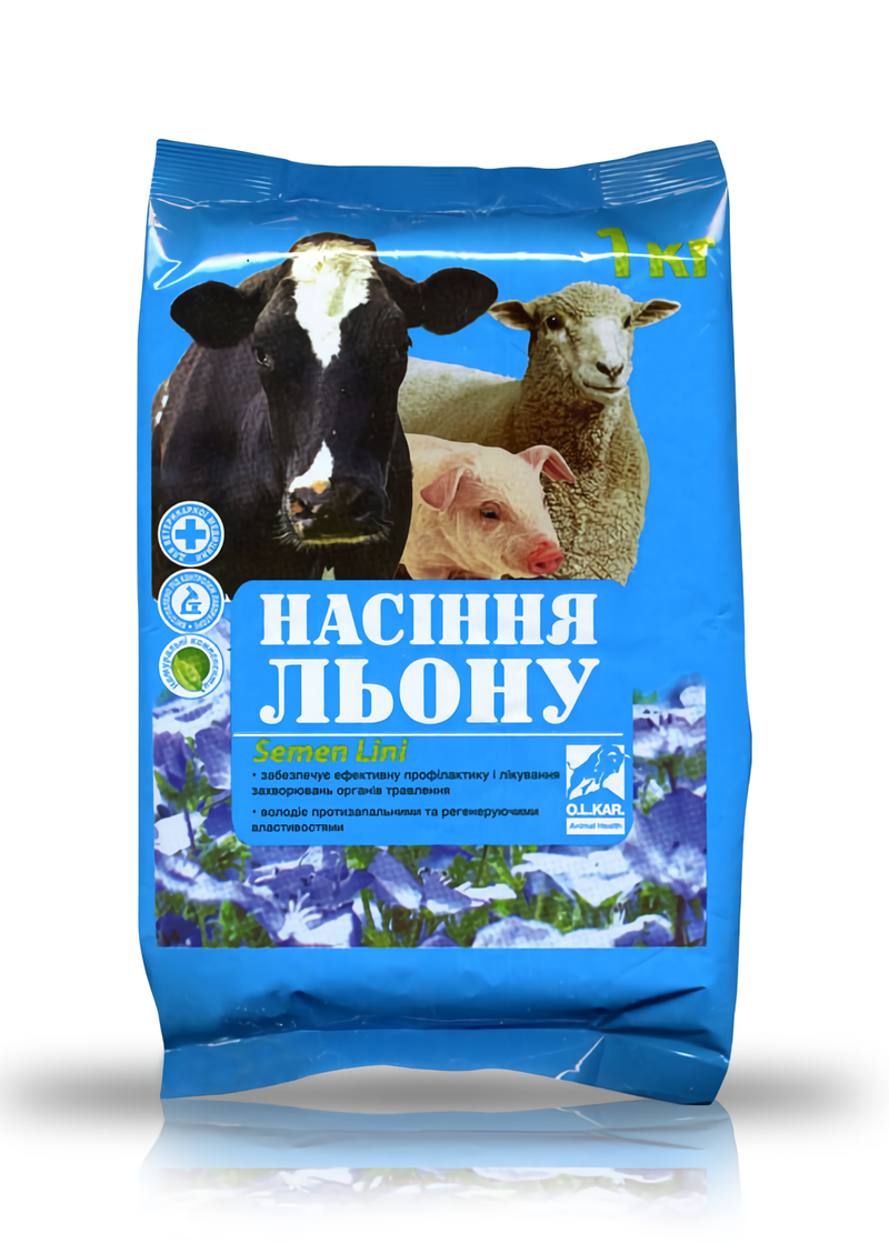 Насіння льону 1 кг O.L.KAR.