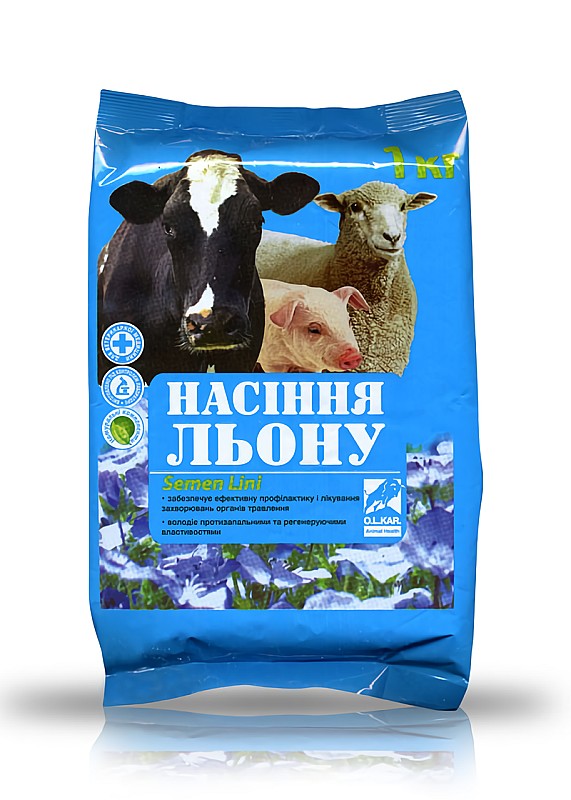 Насіння льону 1 кг O.L.KAR.
