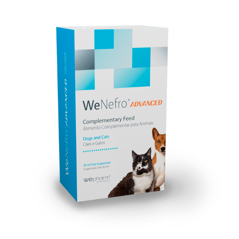 Суспензія Wepharm WeNefro Advanced ВіФарм Нефро Едвансд для підтримки функції нирок у тварин, 30 мл