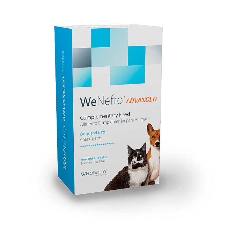 Суспензія Wepharm WeNefro Advanced ВіФарм Нефро Едвансд для підтримки функції нирок у тварин, 30 мл