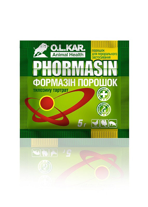 Формазін порошок 50% 5г Тилозин
