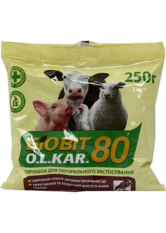 Біовіт-80 250г O.L.KAR