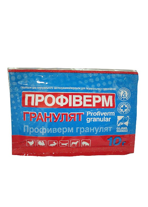 Профіверм гранулят 0,35% 10 г O.L.KAR.