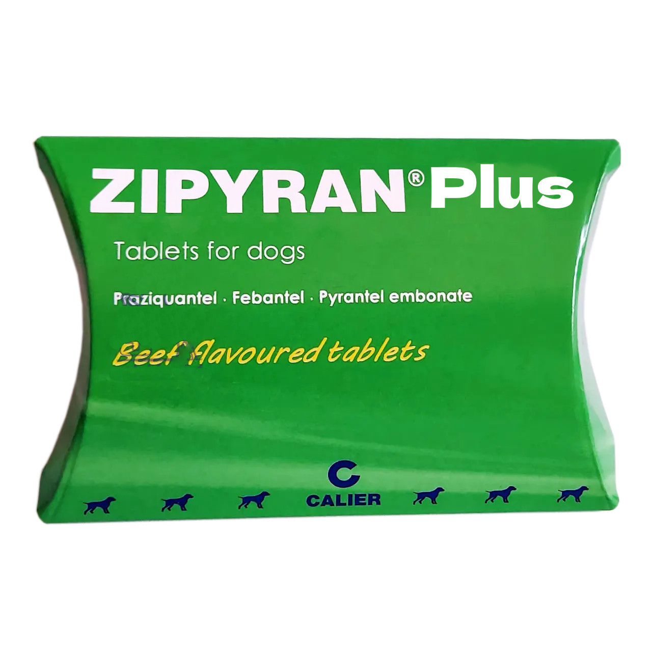 Zipyran Plus Зіпіран Плюс для собак упаковка №4 таблетки, Calier