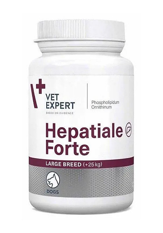 Додатковий корм Vet Expert HEPATIALE Forte Large Breed +25 кг для підтримки функцій печінки великих порід собак 40 шт