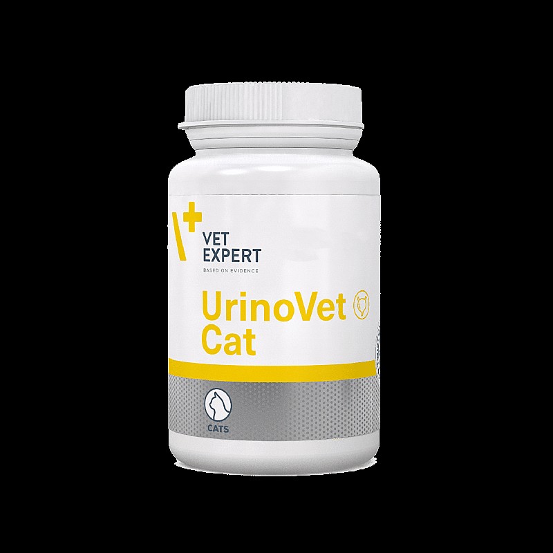 Додатковий корм VetExpert Urinovet Cat Уриновет Кет при захворюваннях сечової системи кішок 45 капсул