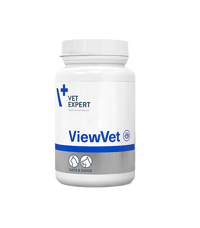 Додатковий корм VetExpert ViewVet В'юВет для підтримання функції зору у котів і собак 45 капсул