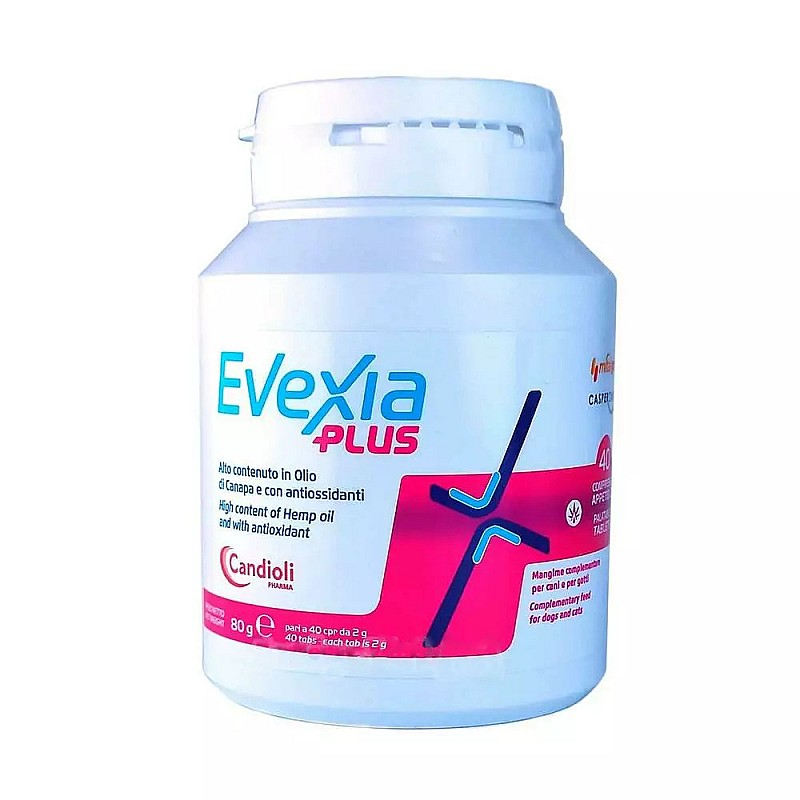 Candioli Evexia Plus Кандіолі Евексія Плюс для собак і котів 40 таблеток
