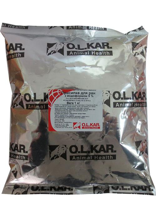Присипка для ран с йодоформом 5% 1 кг O.L.KAR