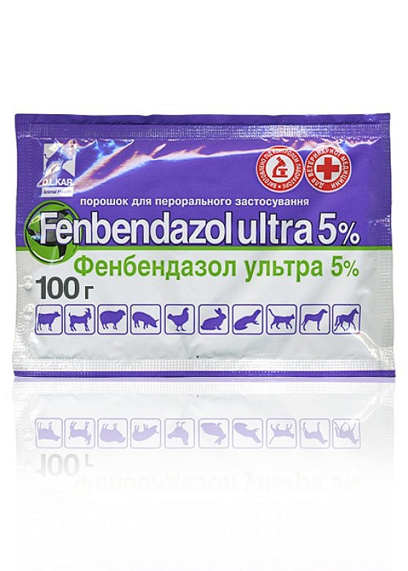 Фенбендазол ультра 5% 100 г O.L.KAR